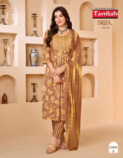 Taniksh srija vol 22 buy online designer kurtis in wholesale price